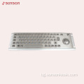 Клавиатура на вандал Metalic Braille за информационен павилион